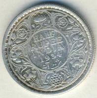 Brit-India 1934. 1/2R Ag V.György T:3