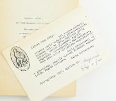 Margócsy József: Egy régi udvarház utolsó gazdái. Szöveggyűjtemény az anarcsi Czóbel család levéltár...