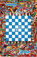 1979 International Year of the Child. UNICEF: Many friends all over the world - chess table (EK)