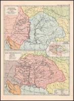 cca 1932 Barthos-Kurucz: Egyetemes Történelmi Atlasz. Bp., M. Kir. Állami Térképészet, 40 p. Papírkö...