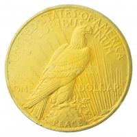 Amerikai Egyesült Államok 1923. 1$ aranyozott Ag "Béke" T:2,2-
USA 1923. 1 Dollar gilt Ag...