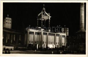 1938 Budapest XIV. XXXIV. Nemzetközi Eucharisztikus Kongresszus főoltára este