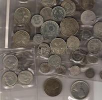 1869-1994 érdekes ezüstpénz tétel 10Kr(2X), 1K(5x), 2K, 5K 1P(2x), 2P(5x), 5P Horthy(4X), 5Ft Kossuth(5x), 5Ft Petőfi, 10Ft Széchenyi(3x), 200Ft MNB(3x), 200Ft Deák(22x) + D.Reich  1/2M(4x), 1M(4x),  Bayern  2M, 2Rm(4X), 5Rm(29x) T:1,2,3,4 ph.,sérült