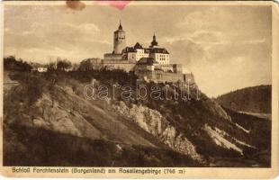 Fraknó, Forchtenstein; Fraknóvár / Schloss Frochtenstein am Rosengebirge / castle (Rb)