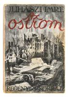 Juhászi Imre: Az ostrom. Regényes korrajz Budapest ostromából. Zádor István rajzaival. Bp., én., Ladányi. Negyedik kiadás. Kiadói illusztrált papírkötés, kissé szakadt, foltos borítóval.