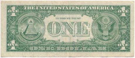 Amerikai Egyesült Államok 1961-1962. (1957A) 1$ "Silver Certificate - kisméretű", kék pecs...