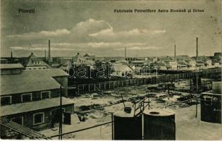 1924 Ploiesti, Ploesti, Ploesci; Fabricele Petrolifere Astra Romana si Orion / oil factory (EK)