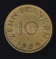 NSZK / Szárvidék 1954. 10Fr T:2/3+