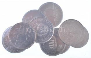 2004-2020. 50Ft Cu-Ni (10xklf) emlékkiadások + 2020. 10Ft + 20Ft "Tisztelet a hősöknek" T:...