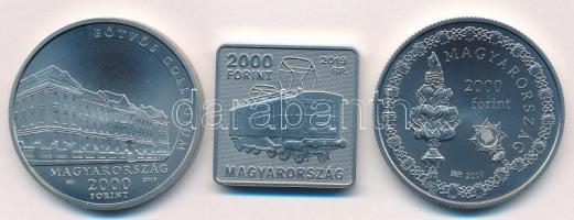 2019. 2000Ft CuNi "Eötvös Lóránd halálának 100. évfordulója" kapszulában + 2000Ft CuNi &qu...