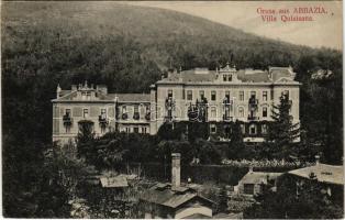 Abbazia, Opatija; Villa Quisisana (EK)