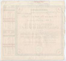 Budapest 1946. "Urikány-Zsilvölgyi Magyar Kőszénbánya-Részvénytársaság" részvényelismervén...