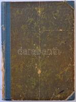 Az Érem folyóirat ~1920-1930 körüli kiadásainak néhány teljes illetve töredék lapszáma könyvbe kötve, sérült gerinccel