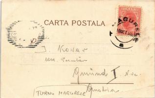 1902 Turnu Magurele, Portul / port, market. Editura A. Gerber (EB)