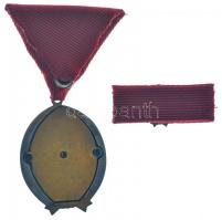 1964. "A Munka Érdemrend" bronz fokozata, zománcozott Br kitüntetés mellszalagon, miniatűr...