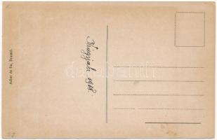 Gyimesbükk, Ghimes-Faget (Gyimes, Ghimes); MÁV vasútállomás. Adler és fia / railway station