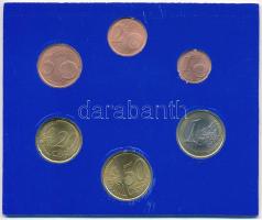 San Marino 2006-2009. 1c-1E (6xklf) forgalmi összeállítás T:1-2
San Marino 2006-2009. 1 Cent - 1 Eu...