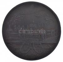 1885. "Emlékérem a budapesti országos kiállításra" Br emlékérem "Knopp és Steiner Bud...