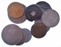Kína 13db vegyes fémpénz, főleg 1990-es, 2000-es évekből T:vegyes
China 13pcs of mixed coins, mainl...