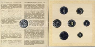 2008. 1Ft-100Ft 7klf db + Mátyás denár Ag fantáziaverete "Reneszánsz emlékév" szettben T:B...