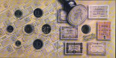 2002. 1Ft-100Ft 8klf db, szettben, benne 100Ft "Kossuth Lajos" T:BU Csak 7000db!