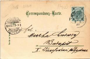 1900 Opava, Troppau; Grenzmühle / watermill. Verlag v. A. Prachowny (EK)