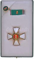 1991. "Magyar Köztársasági Érdemrend tisztikeresztje, polgári tagozat" zománcozott, aranyo...
