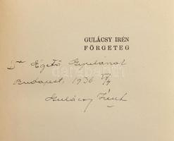 Gulácsy Irén: Förgeteg. Regény. Könyvnapi kiadás. Bp.,[1936],Singer és Wolfner. Kiadói kissé kopott egészvászon-kötés. A szerző, Gulácsy Irén (1894-1945) által dedikált.