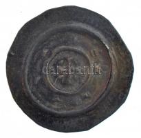 1131-1141. Denár Ag "II. Béla" (0,43g) T:1- patina / Hungary 1131-1141. Denar Ag "Bel...