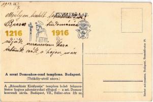 1918 Budapest XIV. Szent Domonkos-rend jelenlegi temploma (Rózsafüzér királynéja templom) a Thököly ...