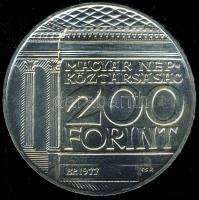 1977. 200Ft Ag "Magyar Nemzeti Múzeum" T:BU