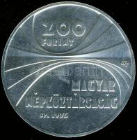 1975. 200Ft Ag "MTA" T:BU