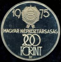 1975. 200Ft Ag "Felszabadulás" T:PP Csak 10.000db!