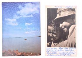 Sok ezer modern képeslap, benne magyar városképes lapok, külföldi lapok az egész világból, üdvözlő l...