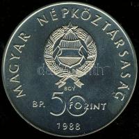 1988. 50Ft "Világ vadvédelmi alap.." T:BU