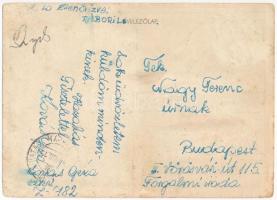 1941 Az ősök vére nyomán új élet fakad! / Hungarian irredenta propaganda art postcard s: Takács (Rb)