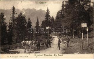 1906 Cadore (Südtirol), Strada di Misurina e Tre Croci