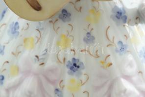 Herendi Déryné, kézzel festett, jelzett, kopásnyomokkal, m:21 cm