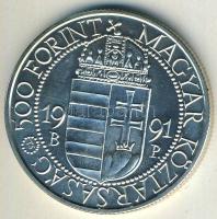 1991. 500Ft Ag "II. János Pál pápa.." T:BU