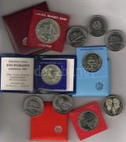 1980-89 100Ft 10db részben tokban T:BU,PP