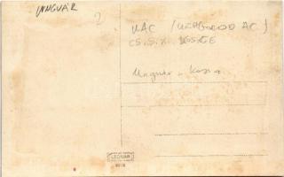 Ungvár, Uzshorod, Uzhhorod, Uzhorod; UAC és CS.S.K. Kosice (Kassa) labdarúgó csapatai, foci meccs / ...