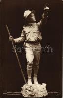 Le Boy Scout Salon de Paris 1913. M. L.G. Rémondot / French boy scout sculpture