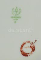 Hollóházi fedeles urnaváza. Kézzel festett, jelzett, minimális kopással 33 cm