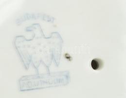 Aquincum boszorkány. Kézzel festett, jelzett, apró kopásokkal. 16 cm