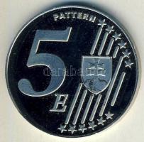 Szlovákia 2003. 5€ "II.János Pál pápa" próbaveret T:PP