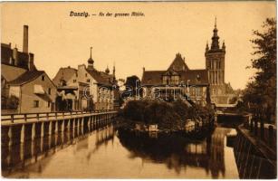 Gdansk, Danzig; An der grossen Mühle / Great Mill (fa)