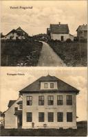 Pragersko, Pragerhof; Vorort Pragerhof, Rosegger-Schule / general view, school. Verlag Marie Novak