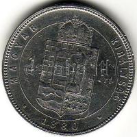 1880 1Ft ezüst T:3/3+