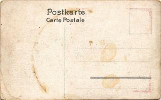 Dobrodzien, Gutentag, Guttentag; Mittelpunkt der Welt. Totalansicht vom Schloss aus gesehen. Verlag ...