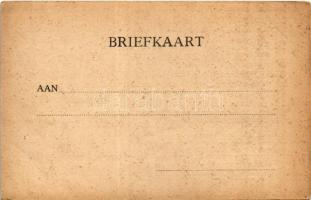 1899 Amsterdam, Oud-Holland, Gracht, American Hotel. Lith. Electr. Drukkerij. Art Nouveau, floral, l...